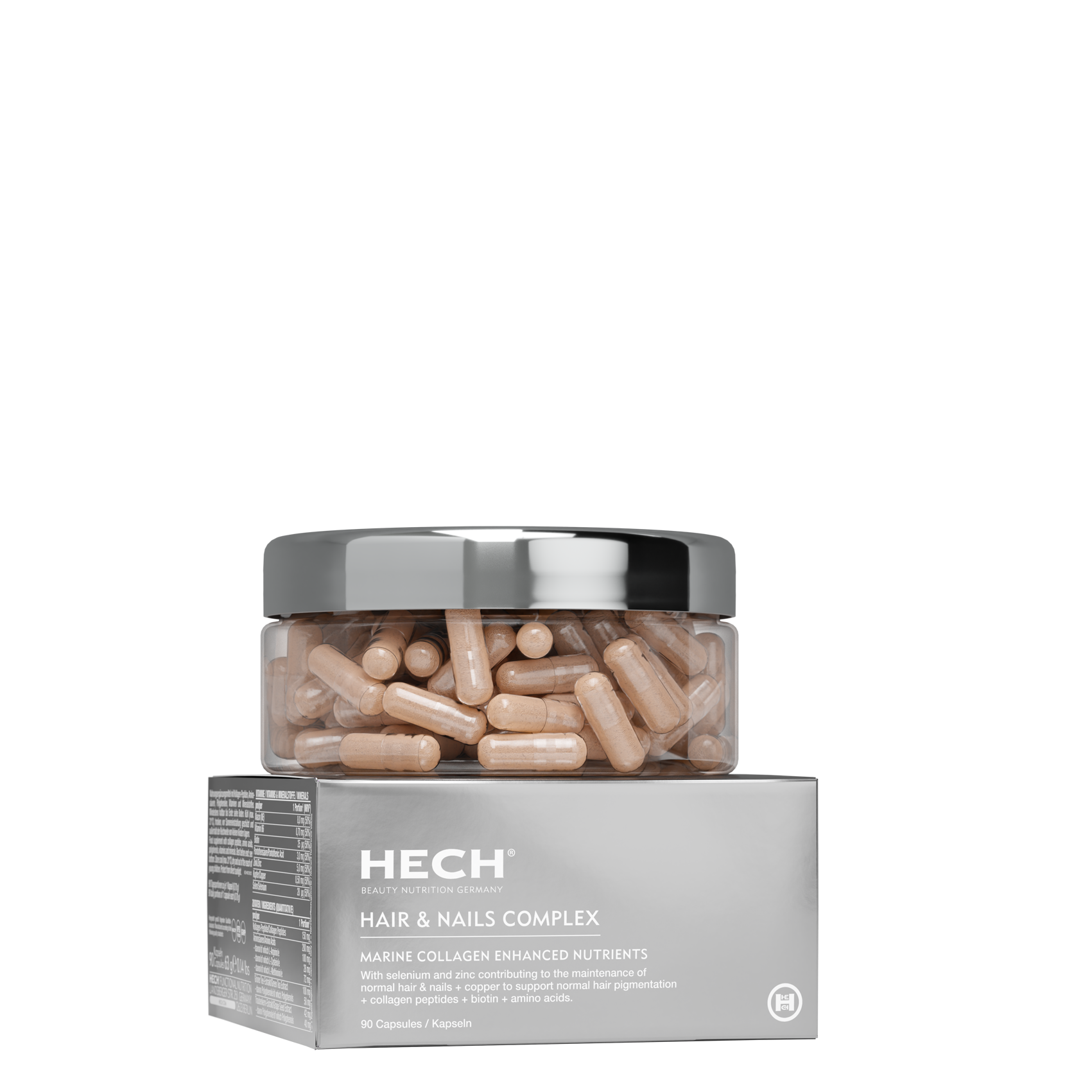 HECH® HAIR & NAILS COMPLEX<br> 90 Kapseln