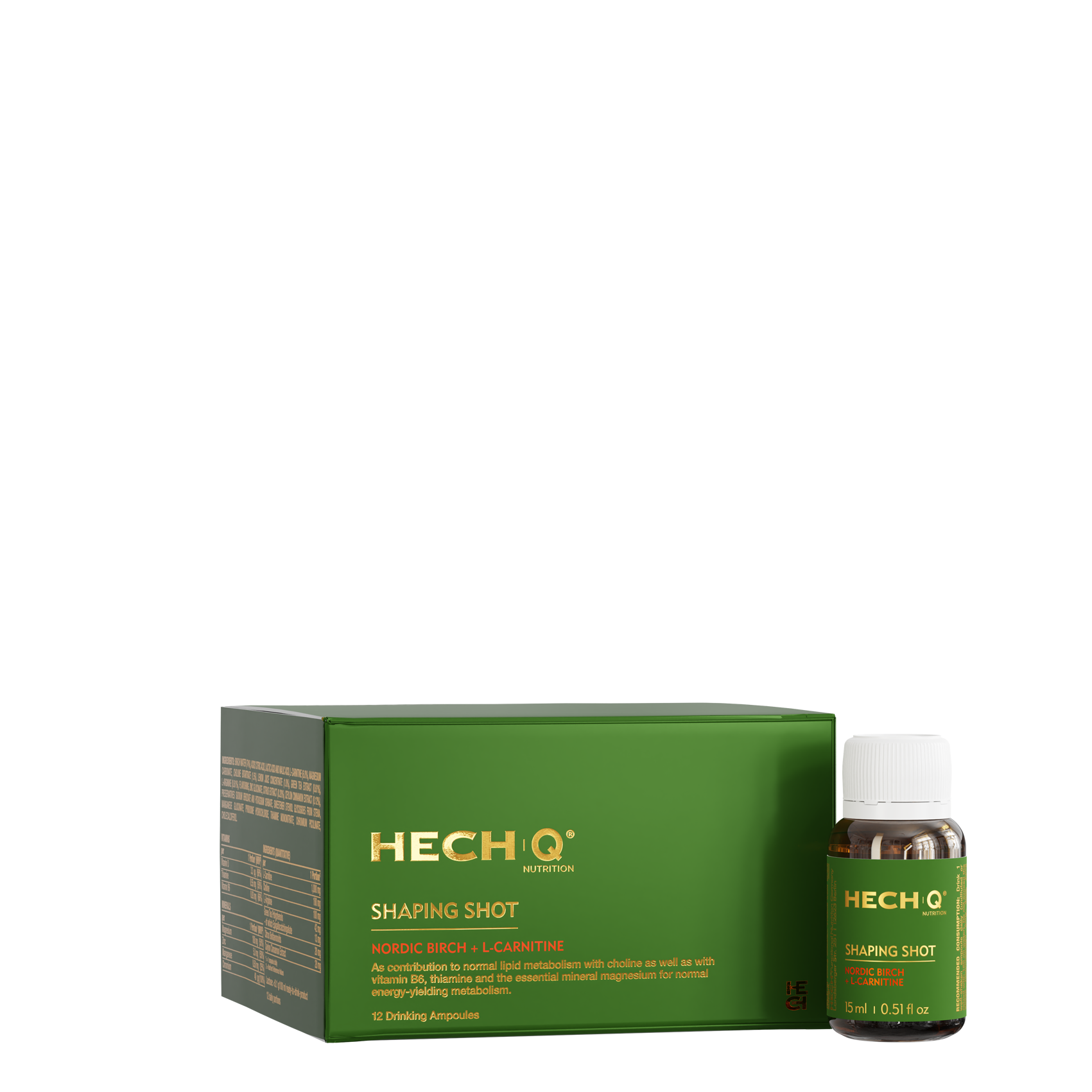 HECH |Q NUTRITION® SHAPING SHOT 12 Shots